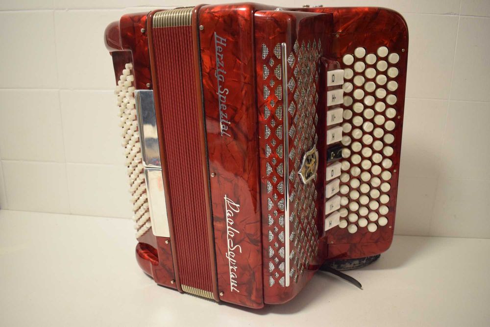 Acordeao Paolo Soprani Especial 3 voz. N 197
