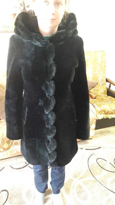 Шуба красотка мутон