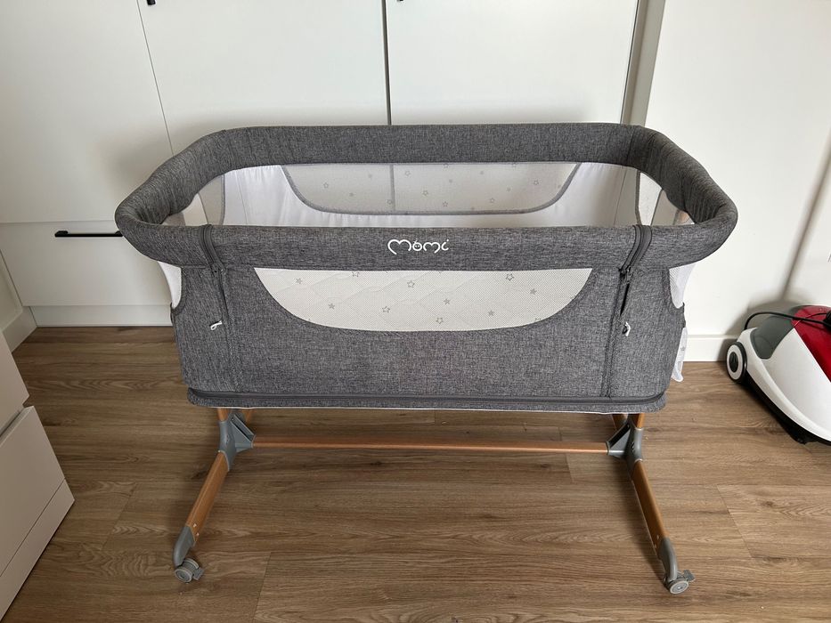Łóżeczko MOMI Smart Bed 4W1 Szare