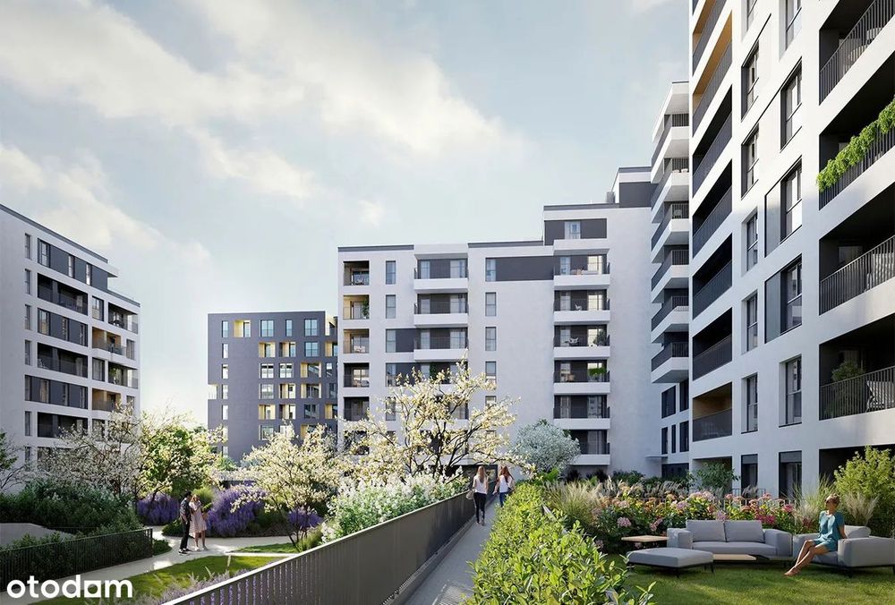 2-pokojowe mieszkanie 39m2 + loggia Bezpośrednio