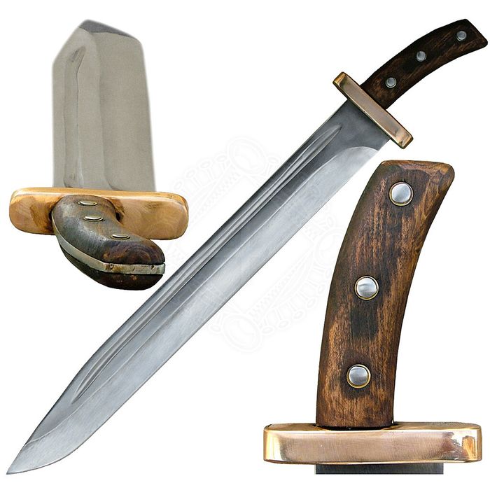 Seax Thorhall. klasa B - . matowy. stępiony (ok. 3mm).  - Outlet