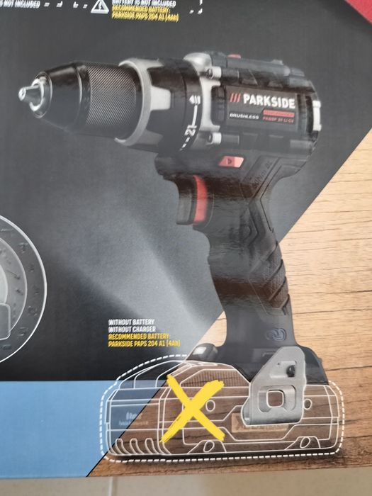 Parkside performance wkrętarka pabsp 20 c3