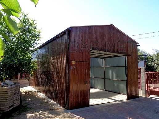 Hala Garaż Wiata Warsztat Magazyn Konstrukcja Stalowa Projekt Dar Met