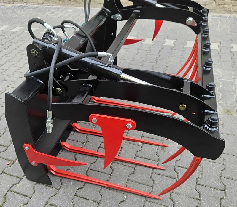 KROKODYL łyżko-krokodyl szufla widły do obornika euro/sms/faucheux/mx