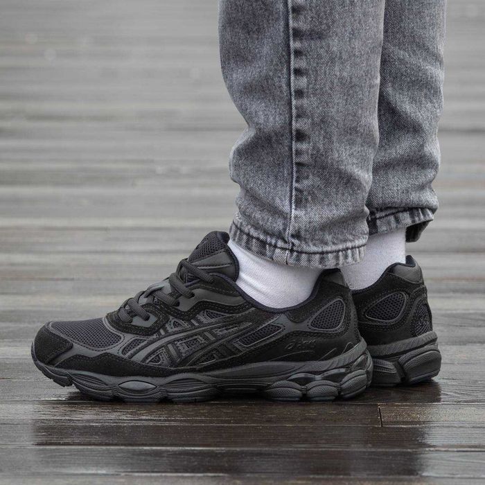 ‼️ НОВІ Кросівки Asics Gel NYC All Black