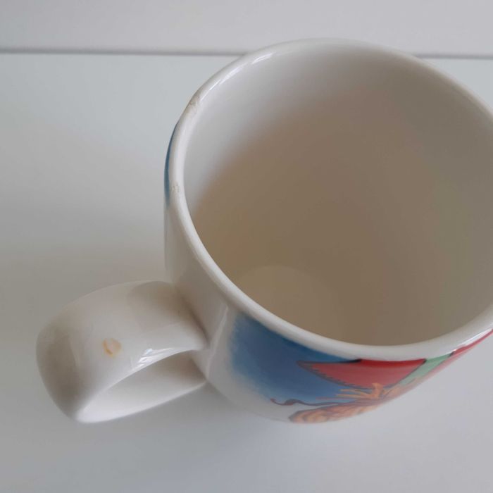 Caneca Vista Alegre Gato Bruxa Era Uma Vez Um Sonho