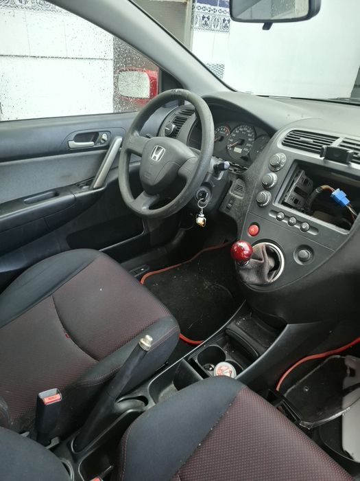 Honda civic ep2 1.6i com avaria de motor