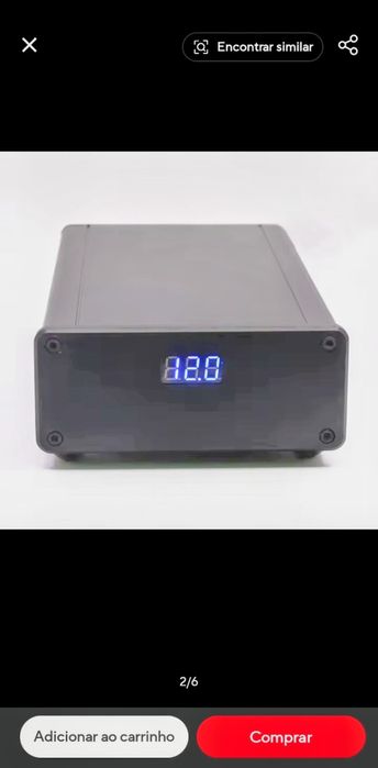 Fonte Linear Hi-Fi 50W Ultra-Low Noise (12V 3A)