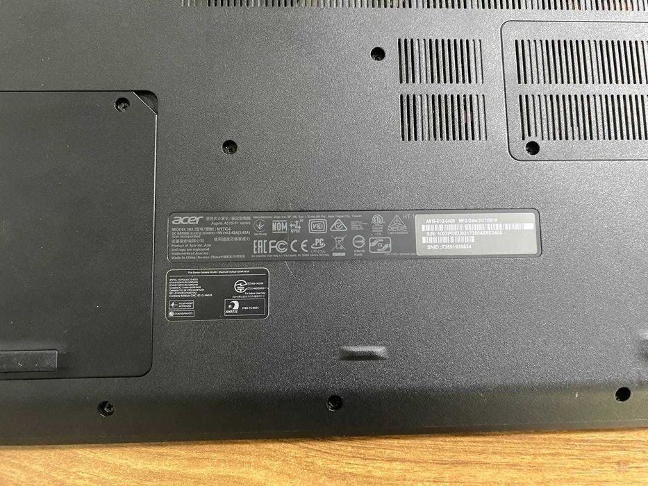 Ноутбук Acer Aspire A515 51G / i3 / 940MX 2GB / ОЗУ 8GB / SSD 120GB