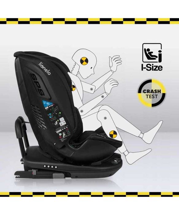 Fotelik Samochodowy Obrotowy 360. 0-36kg Lionelo Bastian RWF i-size