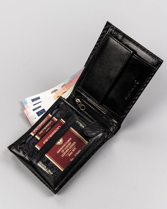 portfel skórzany ptn 304-ca-6532 black