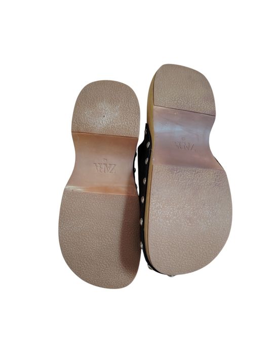 ZARA nowe skórzane chodaki 40