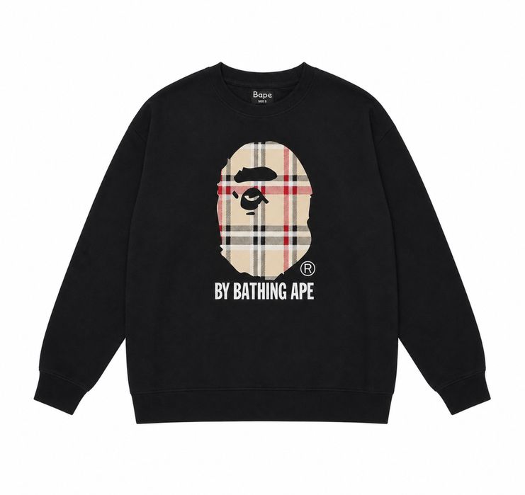 Чёрный свитшот Bape — состояние нового
