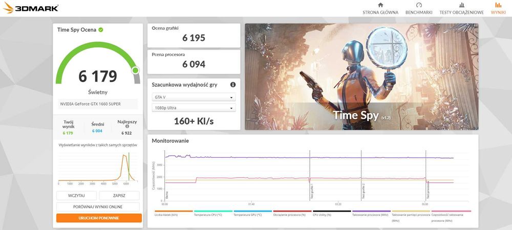 Komputer Gamingowy Ryzen 5 2600 GTX 1660 SUPER 16GB RAM **DOWÓZ**