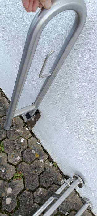 Barras apoio Inox WC