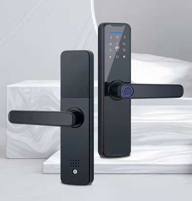 Замок електронний з відкриттям по відбитку пальця