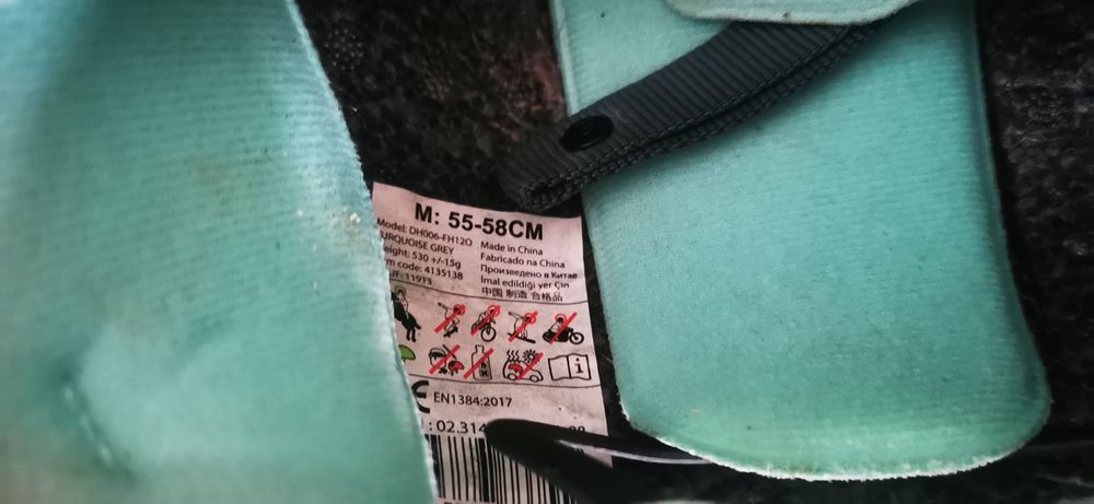 Kask jeździecki Fouganza 100 rozm. M 55-58