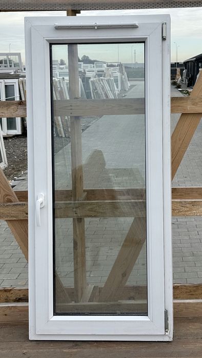 OKNA KacprzaK 70X150 OKNO Używane Plastikowe PCV Białe Lider Okna OLX