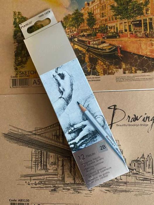 Карандаш простой 6/12 MARCO - Цена за комплекта от 30 грн.