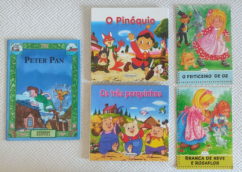 Diversos livros de contos populares