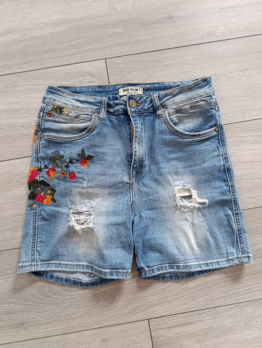 Spodenki jeansowe szorty damskie M