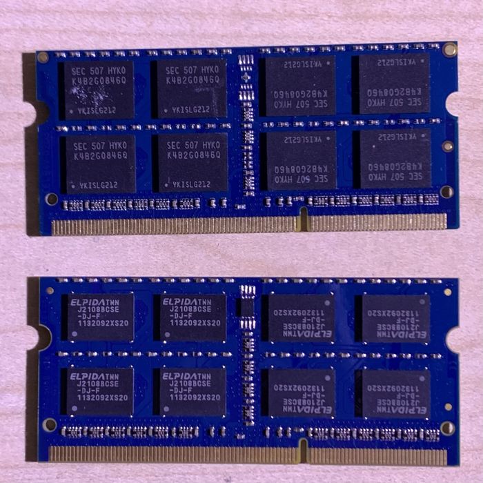 2x 4GB RAM DDR3 do laptopa Kingston + ValueTech 1333/1600 MHz