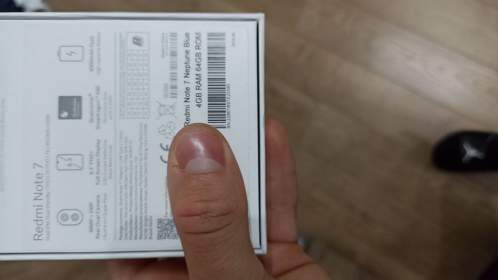 Xiaomi redmi note 7 4/64 GB