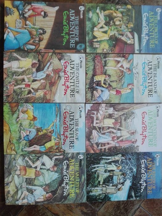 ENID BLYTON "As Aventuras" Edição INGLESA de 1982 (COMO NOVOS!)
