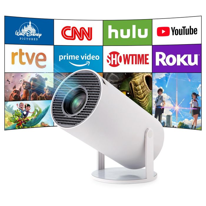 Projektor HY300 Pro 4K Android 11 WiFi 6 Bluetooth 130 Cali