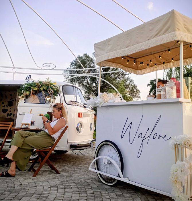 Lody na wesele, lody na imprezę, riksza z lodami