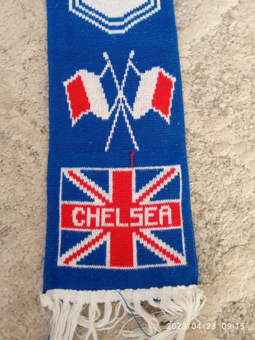 Szalik Chelsea Londyn oldschool retro dwustronny unikat