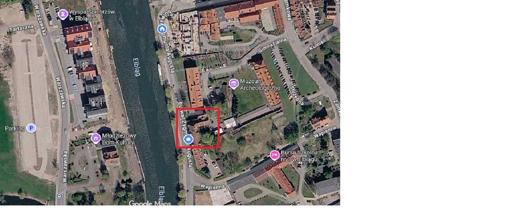 Lokale na wynajem Elbląg-  Stare Miasto - Bulwar Zygmunta Augusta