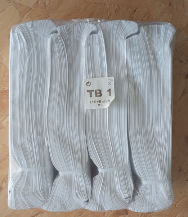 1000 saquetas de papel - talheres