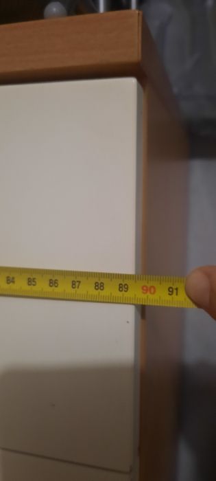 Cómoda 3 gavetas e 4 cubos gaveta