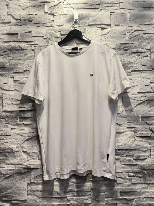 Koszulka Napapijri Logo Biała T-Shirt Basic