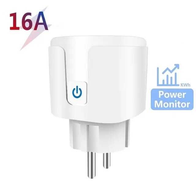 Tomada Inteligente Wi-Fi 16A Alexa e Google Assistant