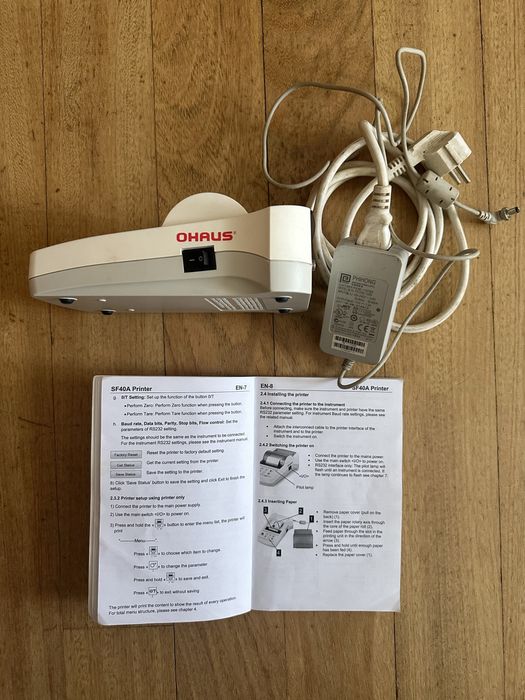 OHAUS SF40A Impact Printer Portable Printer