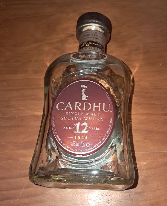 Empty Cardhu Bottle447257598220707840