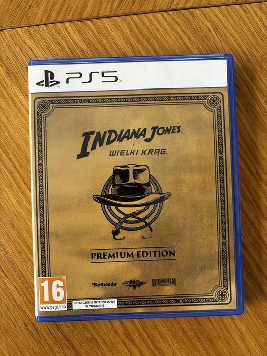 Sprzedam gre Indiana Jones Wielki Krąg PS 5 Premium Edition