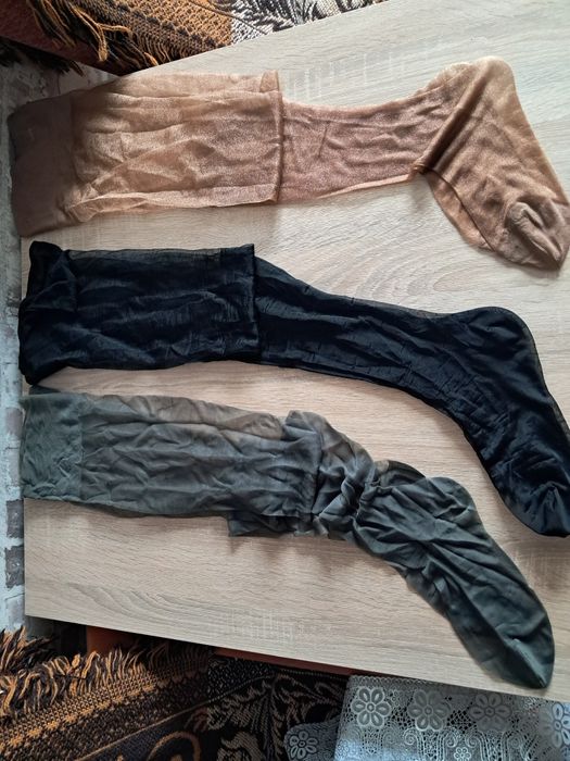 Zestaw pończoch i rajstop + bodystocking