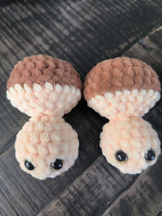 Grzybek na szydełku