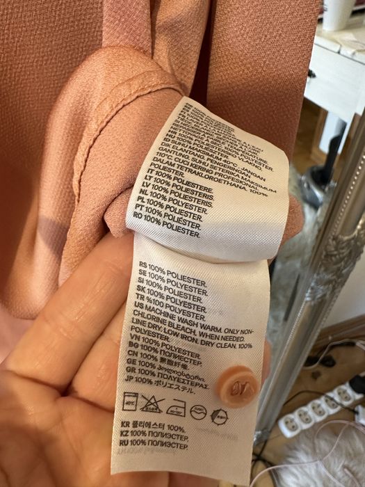 Bluzka H&M xs morelowa