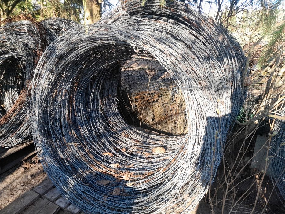 Drut kolczasty ocynkowany