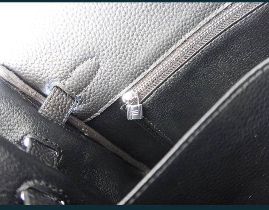 Сумка в стиле Hermes Kelly 25см кожа Togo