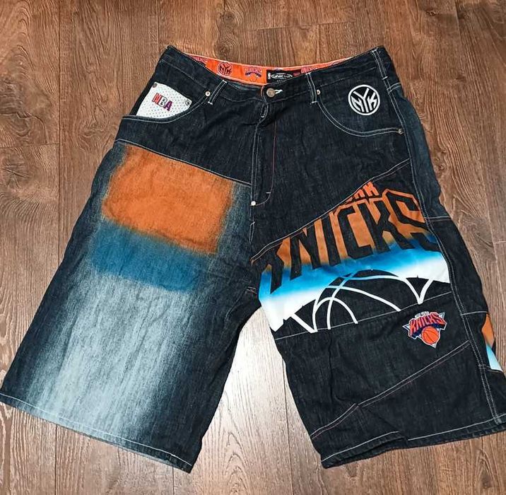New YORK Knicks  ŚWIETNE Spodenki męskie NBA-UNK-UNIKAT !!!