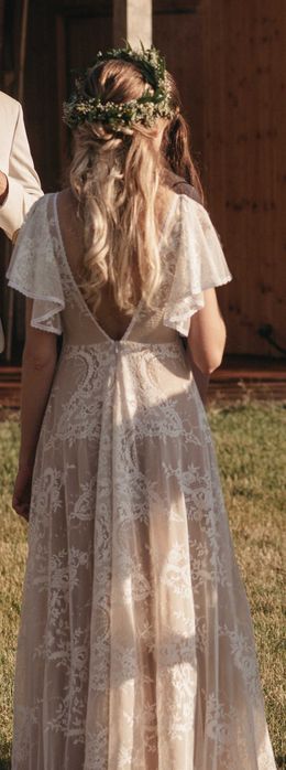 Suknia ślubna boho Marta Trojanowska Porto 48