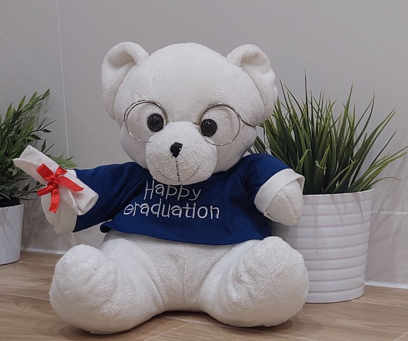 Miś Happy education masķotka