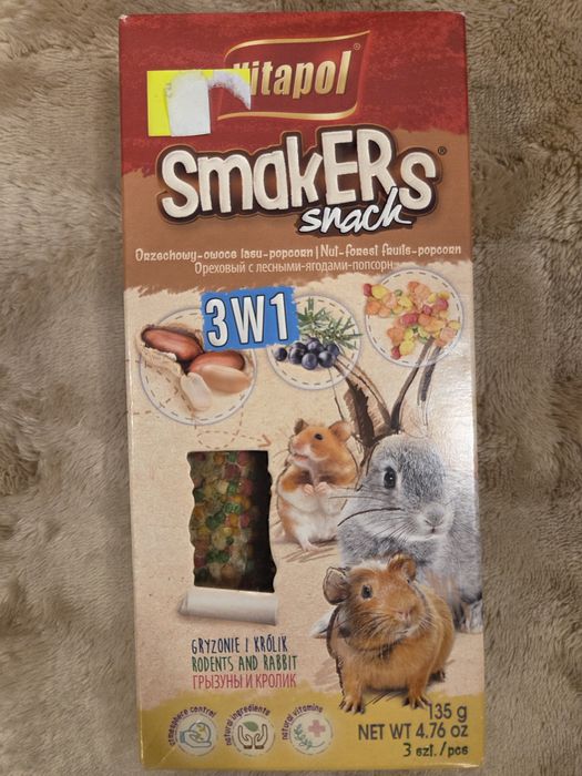 Smakołyk dla królika i gryzoni smakers snack vitapol