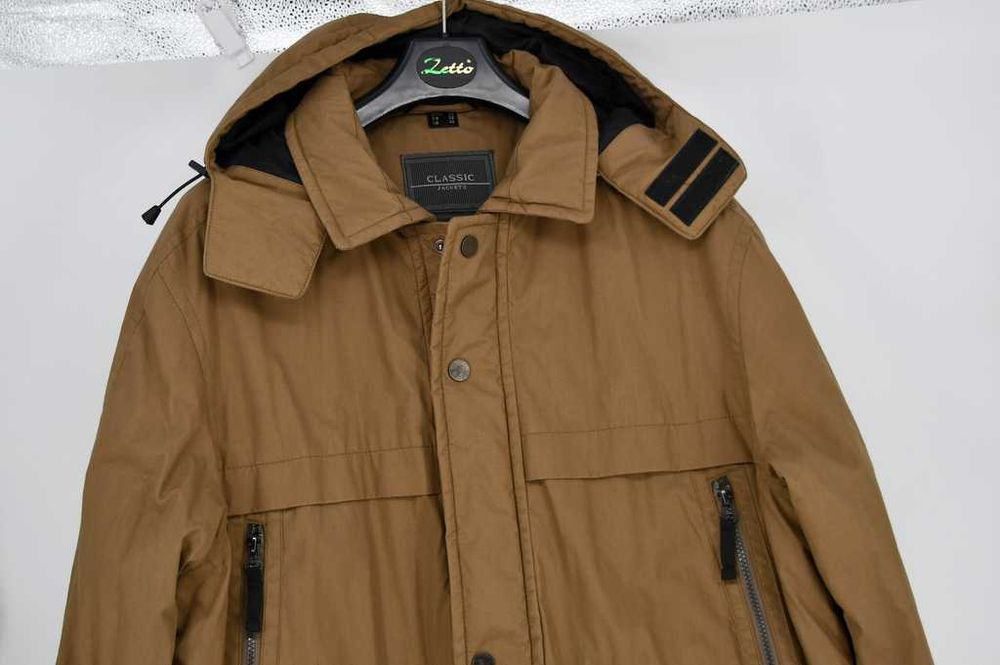 Ocieplana męska kurtka parka Classic jackets 52