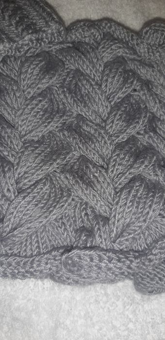 Комплект шапка и снуд